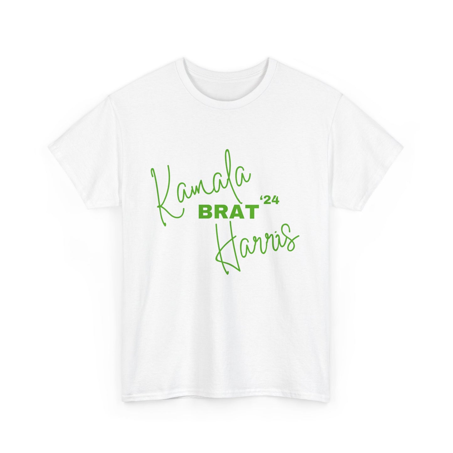 "BRAT" Kamala Harris - Unisex Heavy Cotton Tee