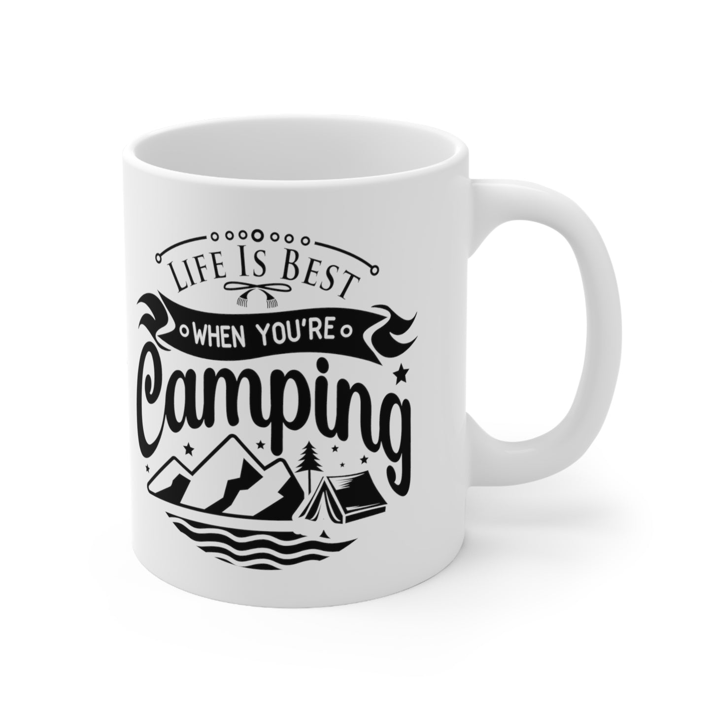 Camping - Ceramic Mug 11oz