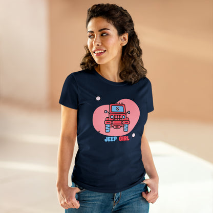 Jeep Girl - Women's Midweight Cotton Tee