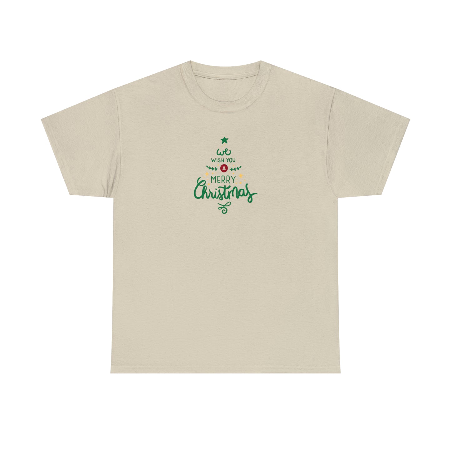 Merry Christmas Unisex Heavy Cotton Tee