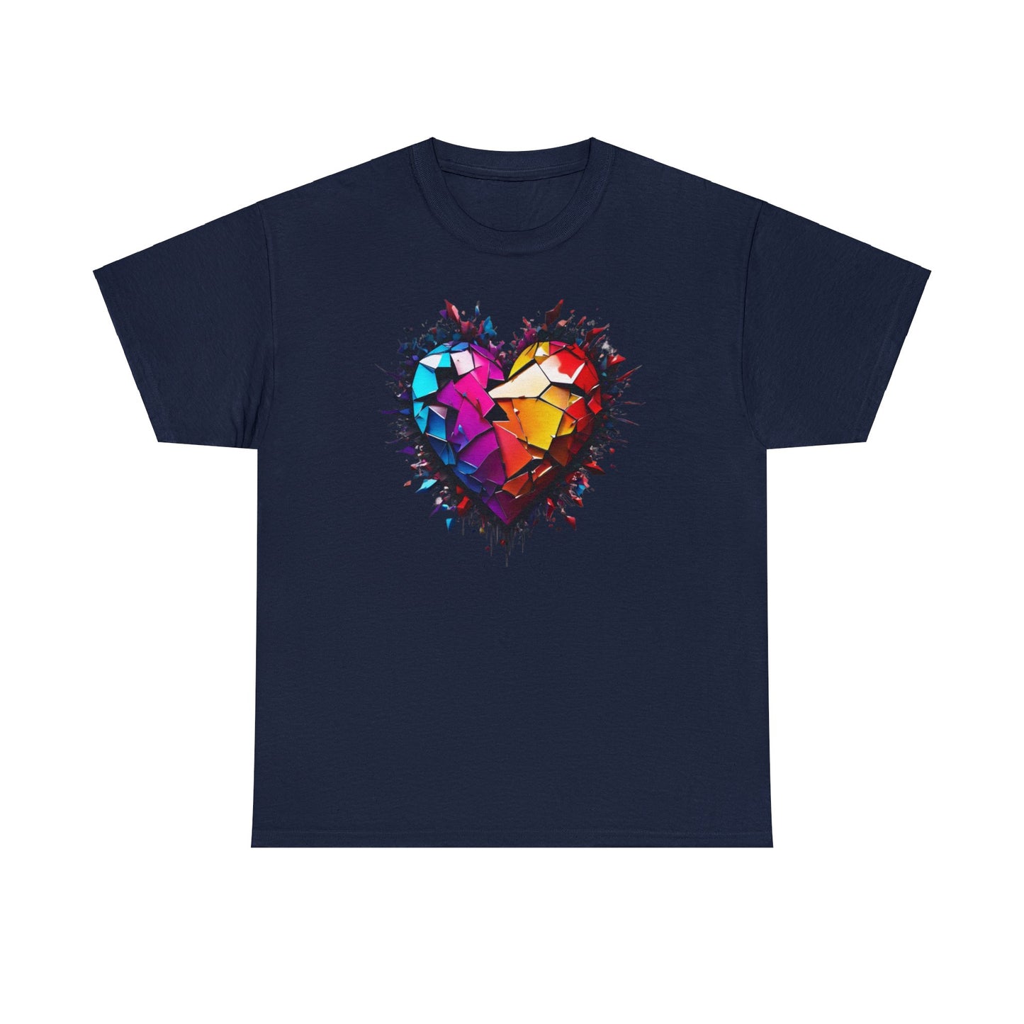 Heart Unisex Heavy Cotton T-Shirt