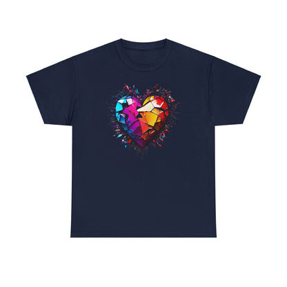 Heart Unisex Heavy Cotton T-Shirt