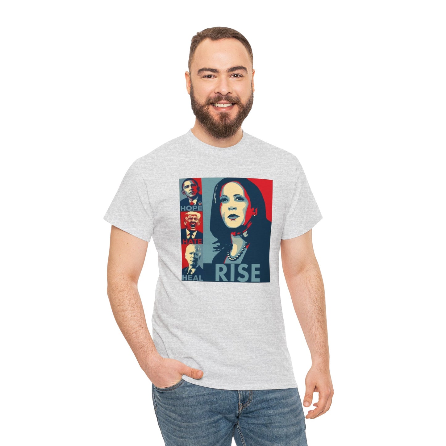 Rise Unisex Heavy Cotton Tee