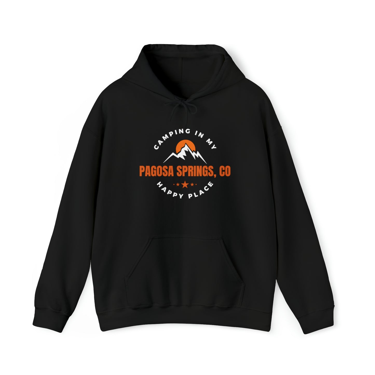 Camping, Pagosa Springs CO, Unisex Heavy Blend™ Hooded Sweatshirt