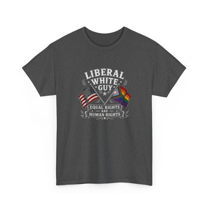 Liberal White Guy Unisex Heavy Cotton Tee