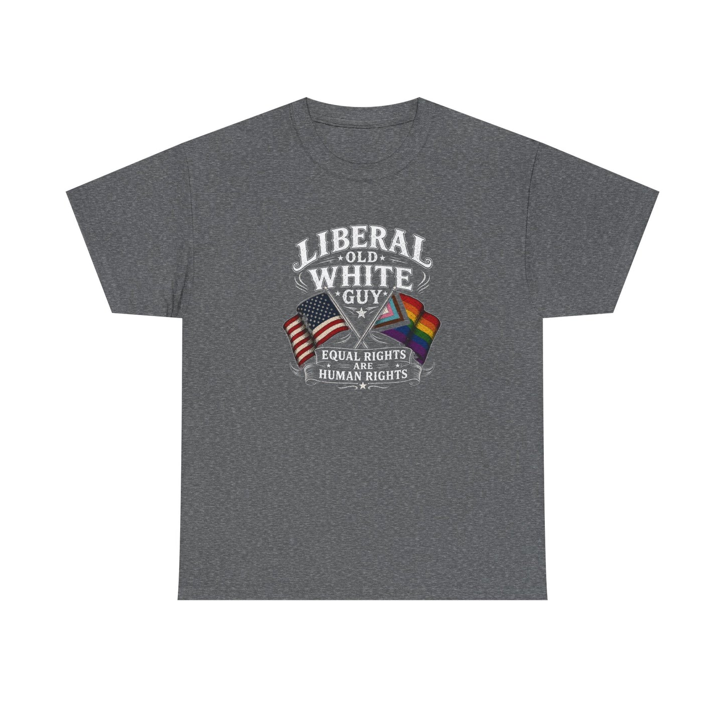 Liberal Old White Guy Unisex Heavy Cotton Tee