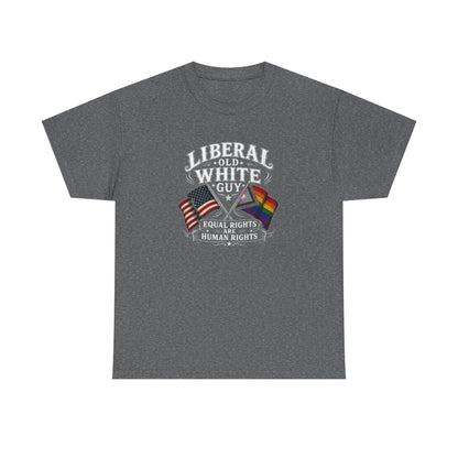 Liberal Old White Guy Unisex Heavy Cotton Tee