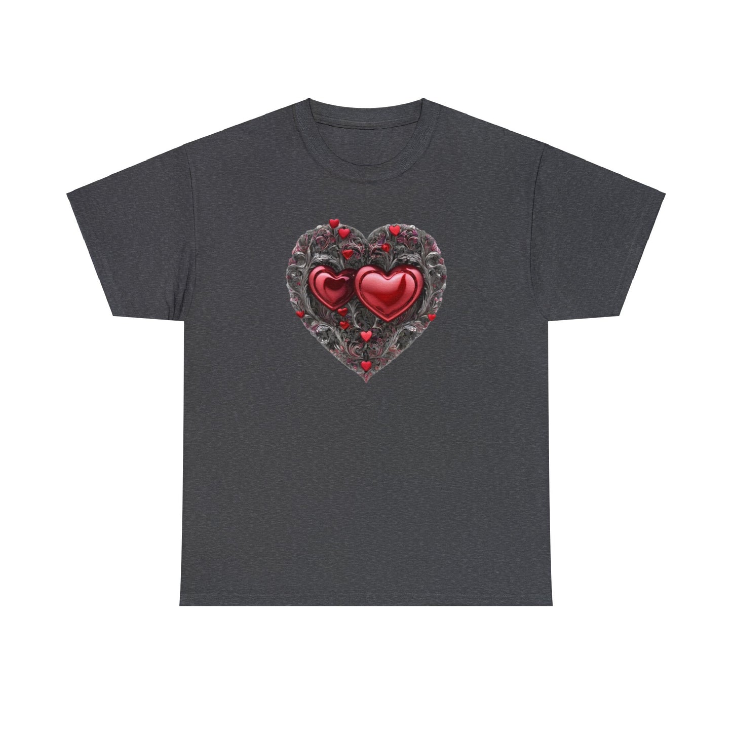 Two Hearts Together Unisex Heavy Cotton T-Shirt