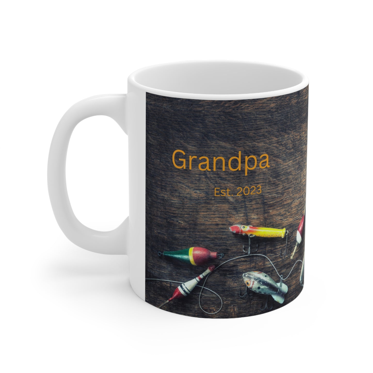 Grandpa Est. 2023 - Ceramic Mug 11oz