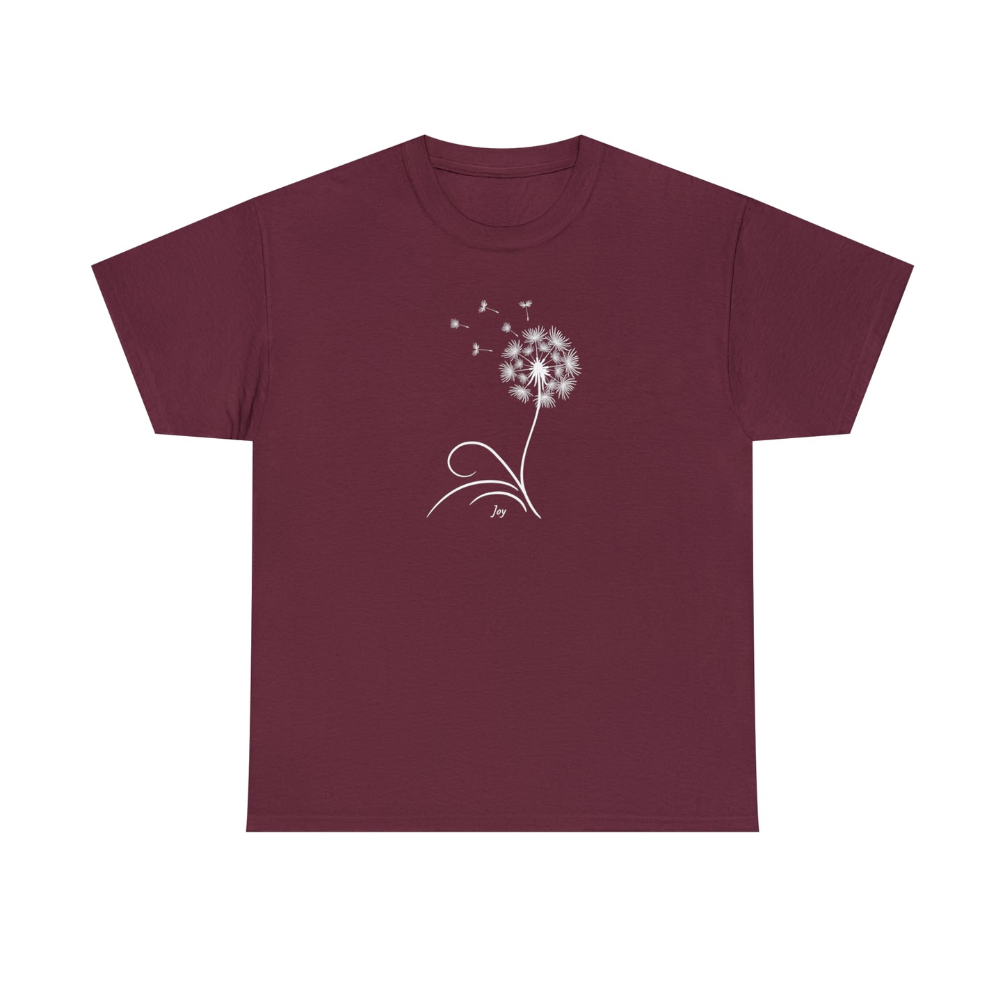 Dandelion, Joy - Unisex Heavy Cotton Tee