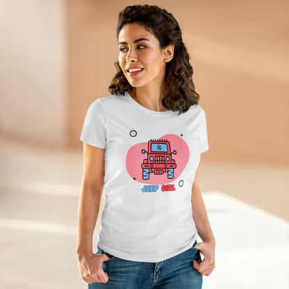 Jeep Girl - Women's Midweight Cotton Tee