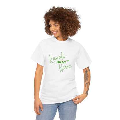 "BRAT" Kamala Harris - Unisex Heavy Cotton Tee