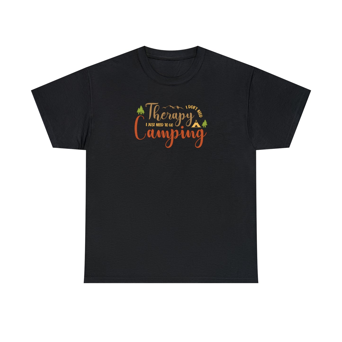 Therapy - Camping - Unisex Heavy Cotton Tee