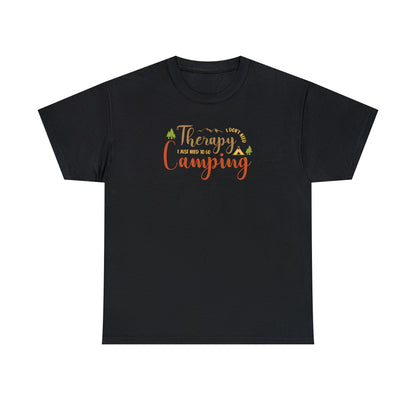 Therapy - Camping - Unisex Heavy Cotton Tee