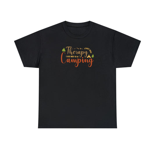 Therapy - Camping - Unisex Heavy Cotton Tee