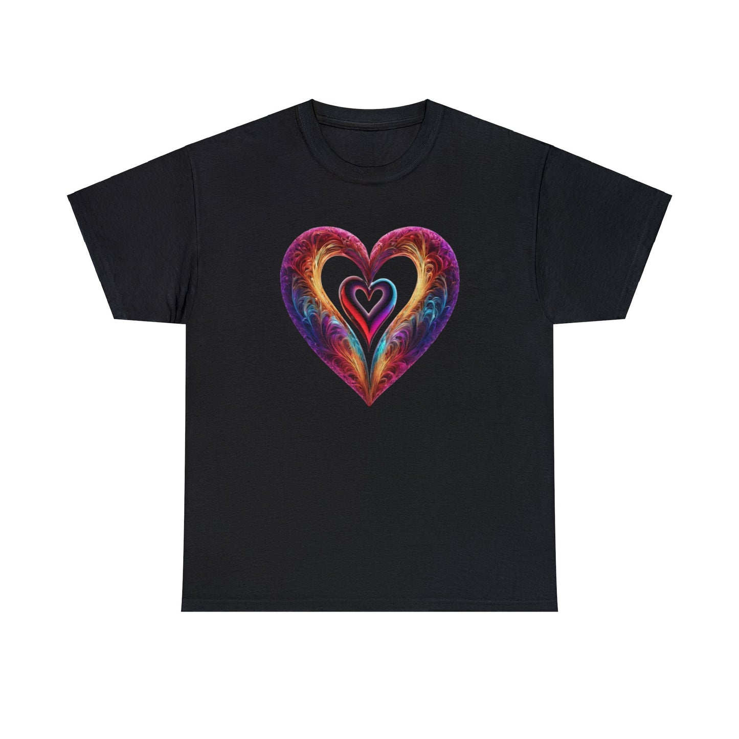 Hearts Unisex Heavy Cotton T-Shirt