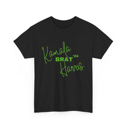 "BRAT" Kamala Harris - Unisex Heavy Cotton Tee