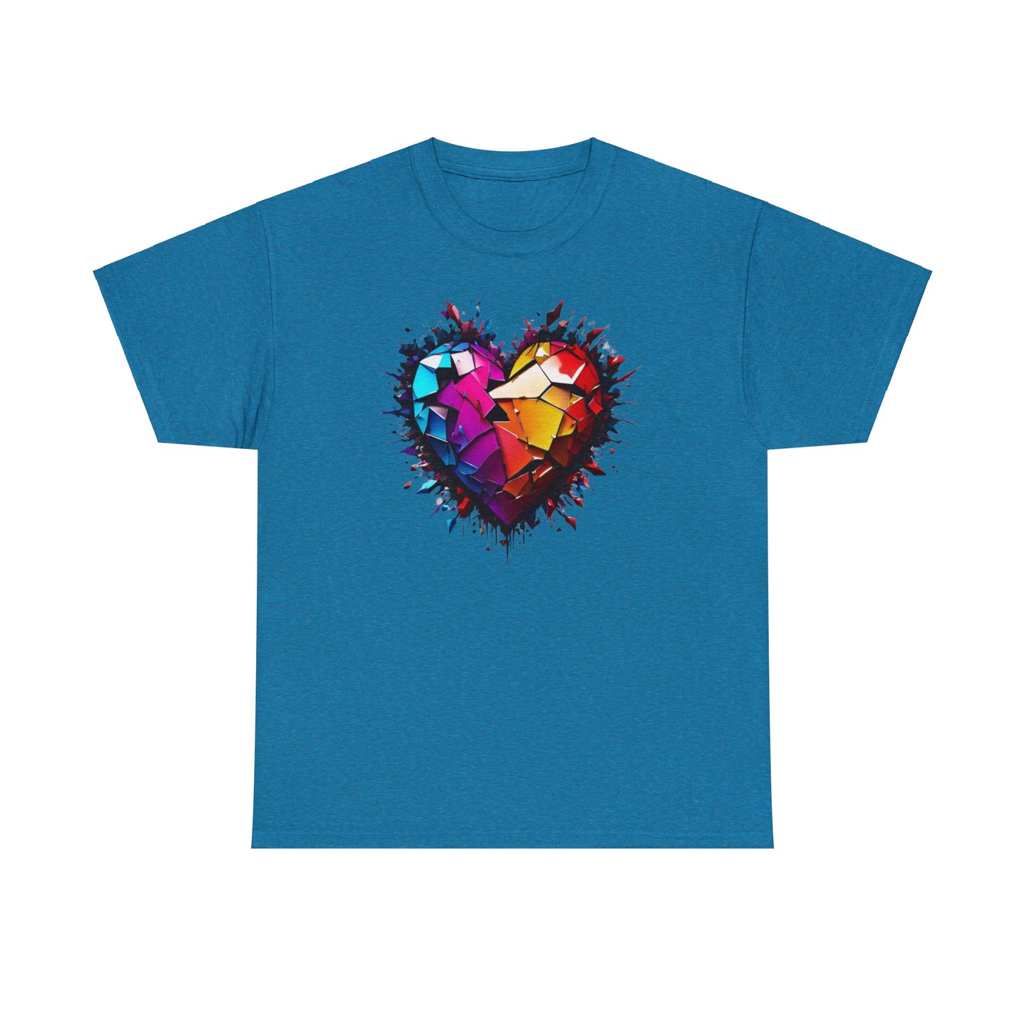 Heart Unisex Heavy Cotton T-Shirt