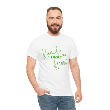 "BRAT" Kamala Harris - Unisex Heavy Cotton Tee