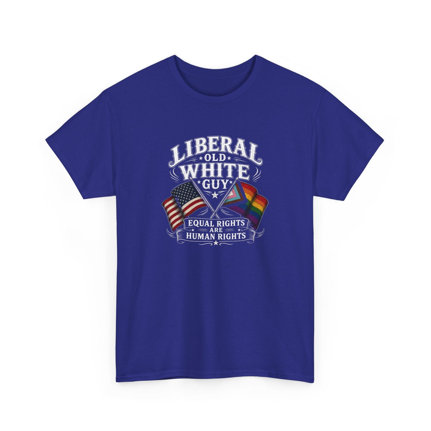 Liberal Old White Guy Unisex Heavy Cotton Tee