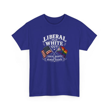 Liberal Old White Guy Unisex Heavy Cotton Tee