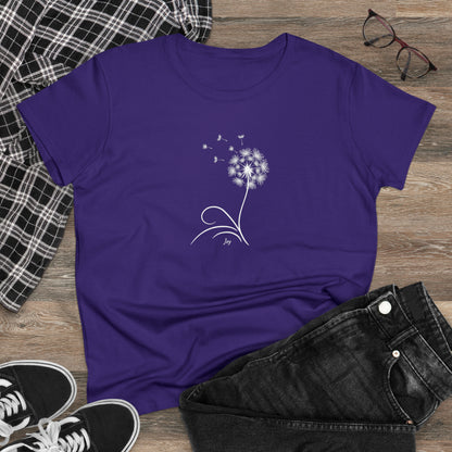 Dandelion - Joy - Women's Midweight Cotton Tee