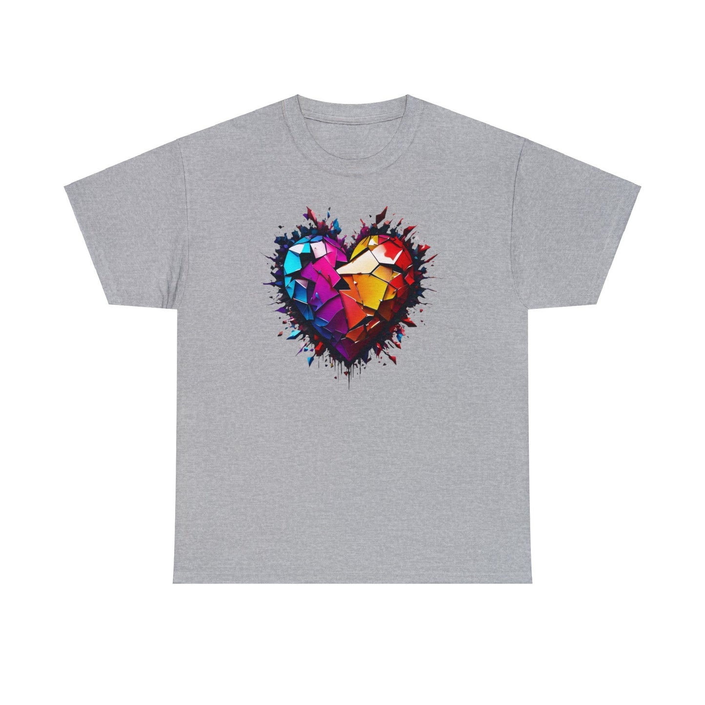 Heart Unisex Heavy Cotton T-Shirt