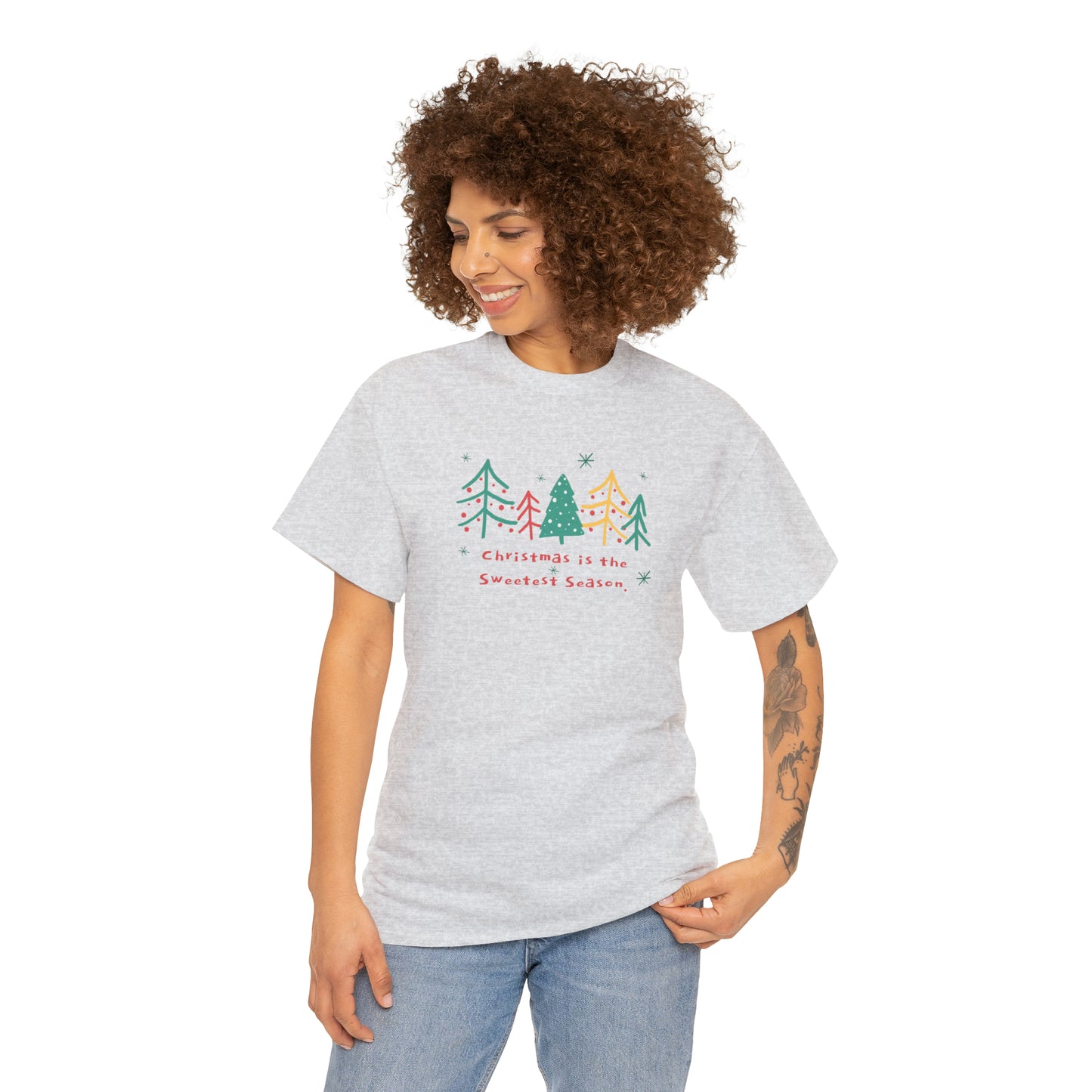 Christmas Is The Sweetest Season - Unisex Heavy Cotton Tee