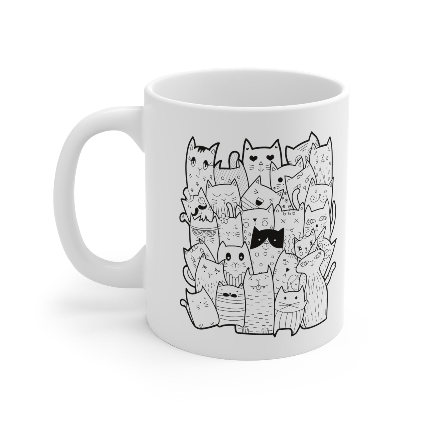 I Love My Cats - Ceramic Mug 11oz