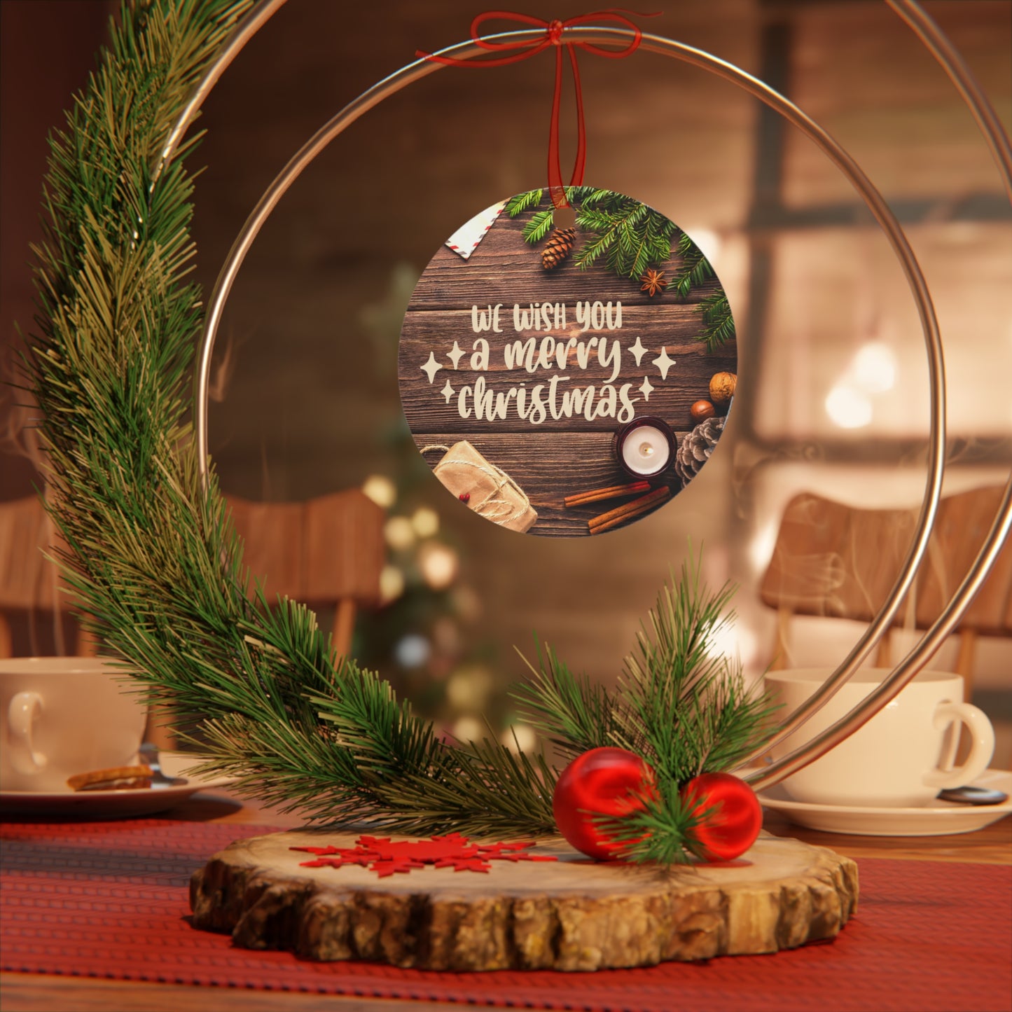 Christmas Metal Ornaments