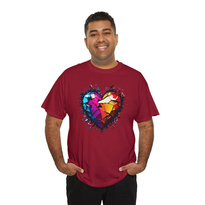 Heart Unisex Heavy Cotton T-Shirt