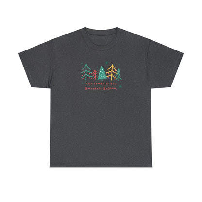 Christmas Is The Sweetest Season - Unisex Heavy Cotton Tee