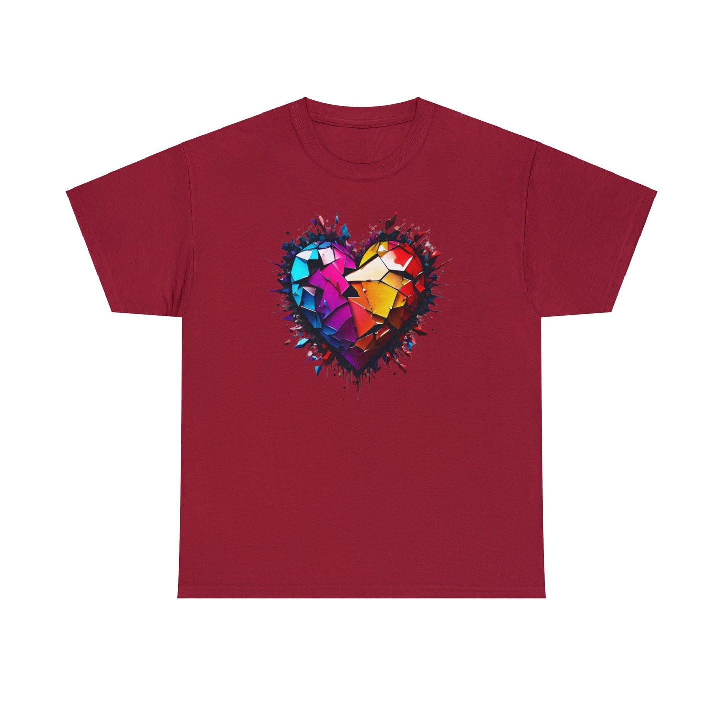 Heart Unisex Heavy Cotton T-Shirt