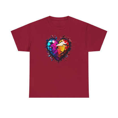 Heart Unisex Heavy Cotton T-Shirt