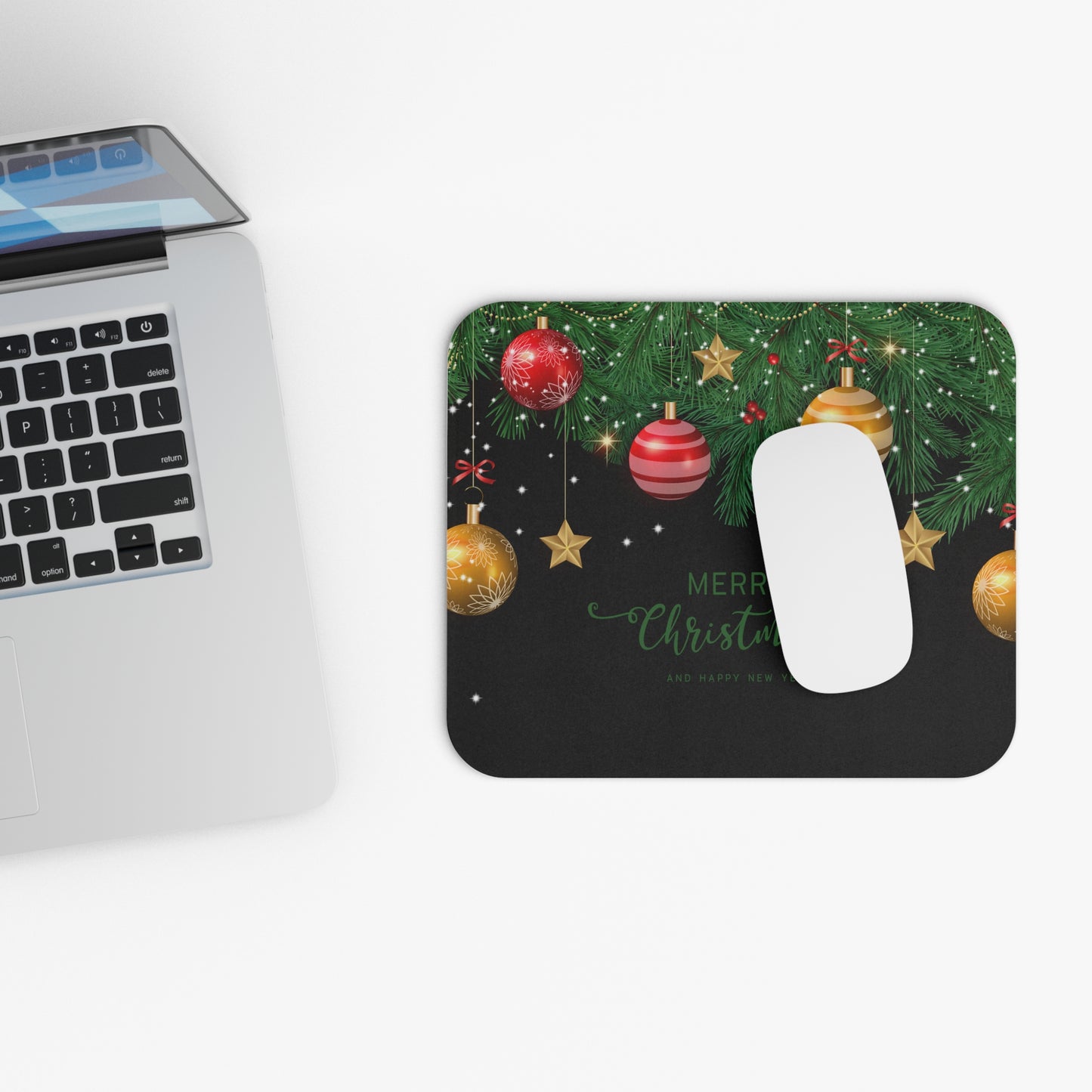 Merry Christmas Mouse Pad (Rectangle)