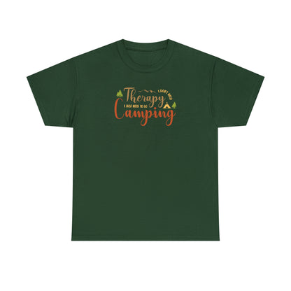 Therapy - Camping - Unisex Heavy Cotton Tee