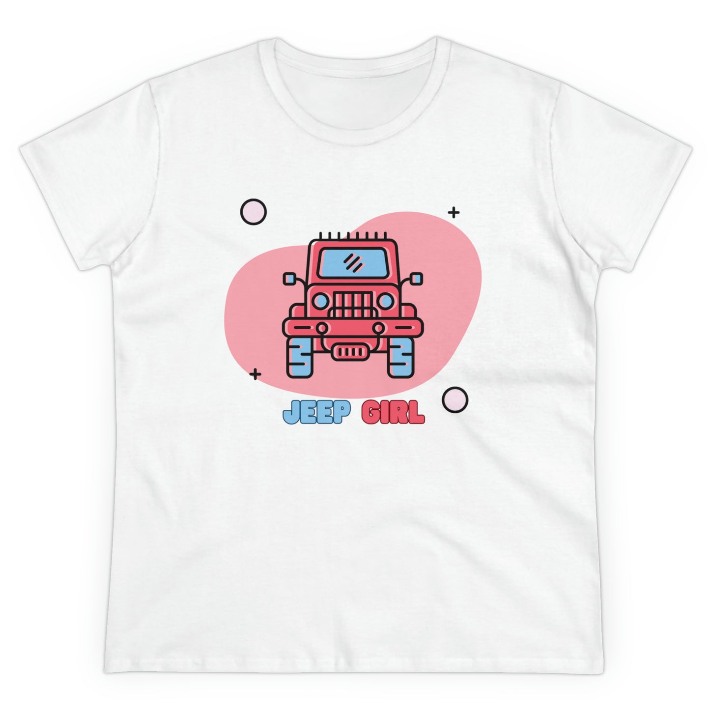 Jeep Girl - Women's Midweight Cotton Tee