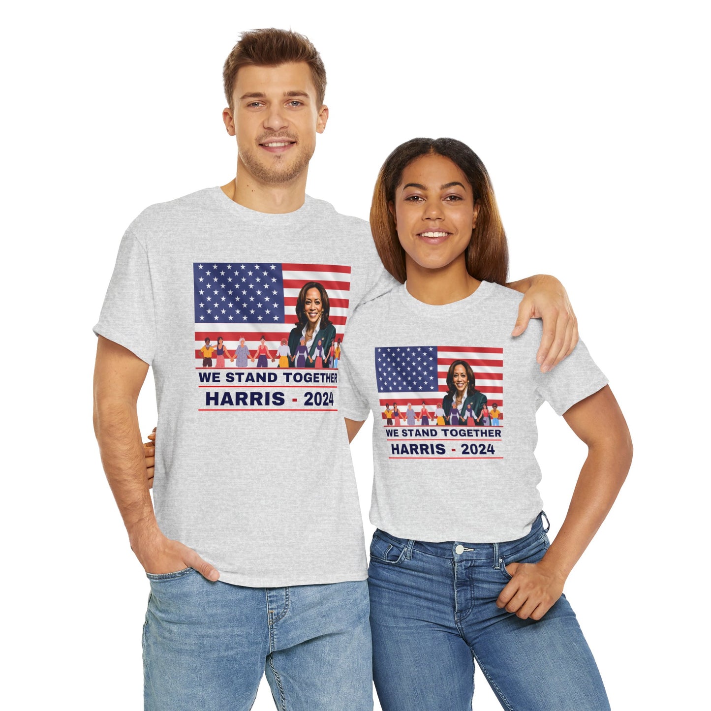 We Stand Together - Unisex Heavy Cotton Tee