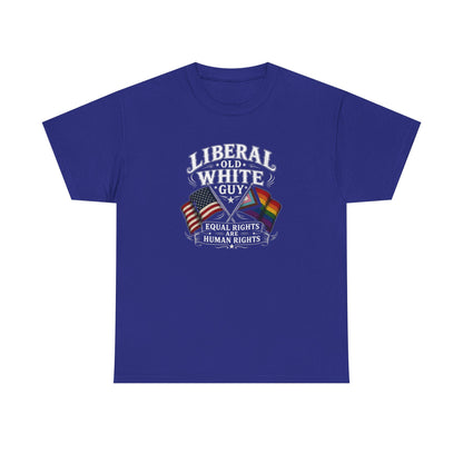Liberal Old White Guy Unisex Heavy Cotton Tee