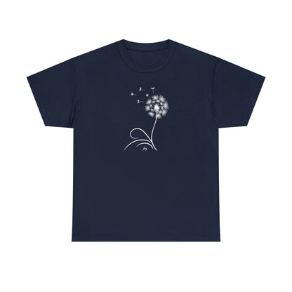 Dandelion, Joy - Unisex Heavy Cotton Tee