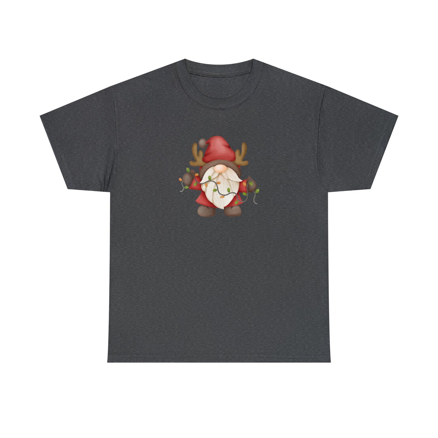 Gnome Christmas - Unisex Heavy Cotton Tee