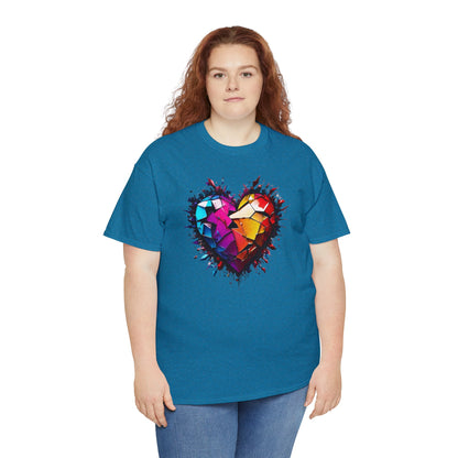 Heart Unisex Heavy Cotton T-Shirt