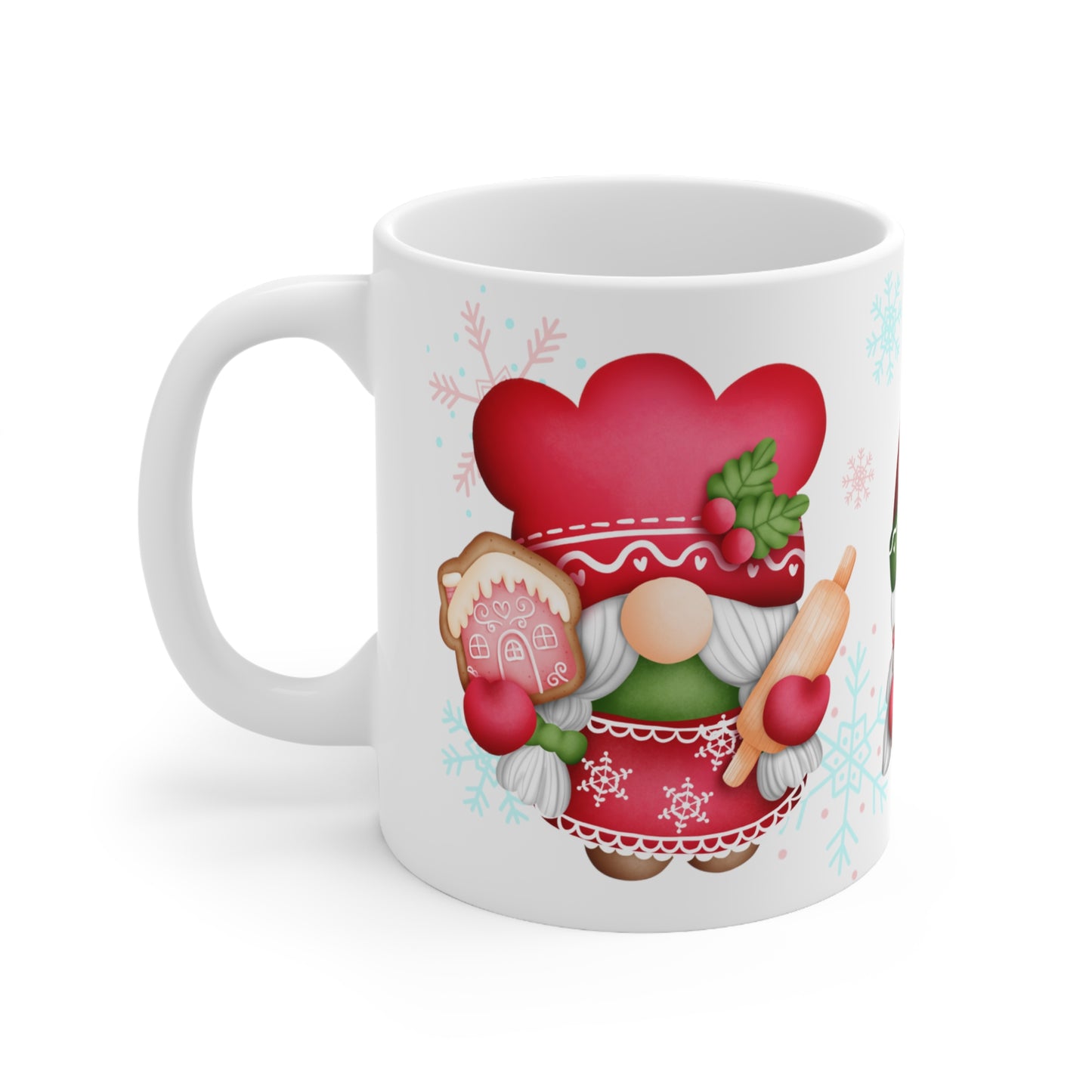 Merry Christmas Gnomes - Ceramic Mug 11oz