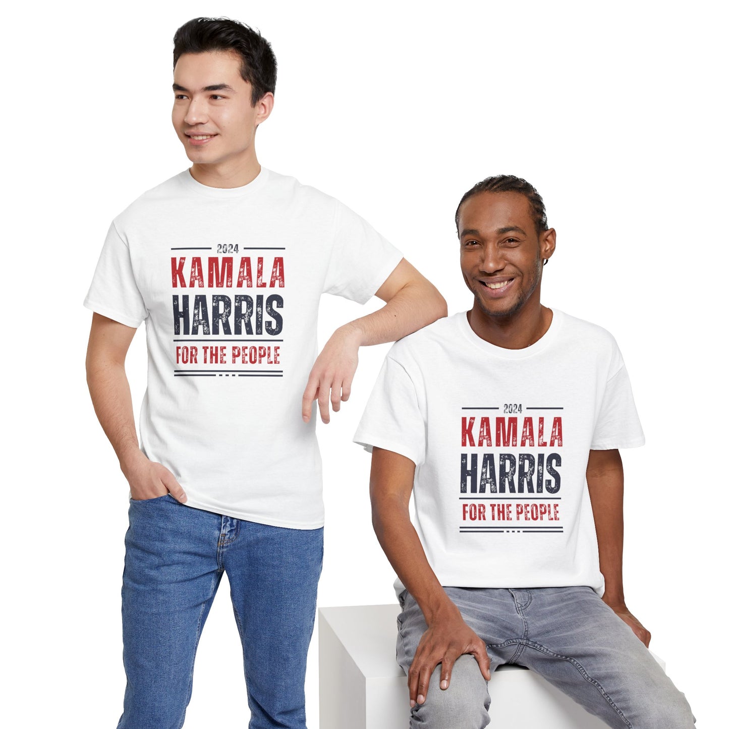 Kamala Harris 2024 - Unisex Heavy Cotton Tee