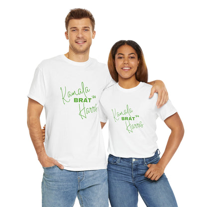 "BRAT" Kamala Harris - Unisex Heavy Cotton Tee