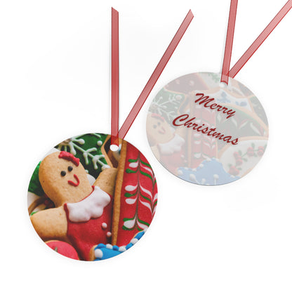 Cookie Christmas Metal Ornaments