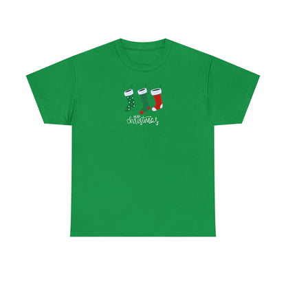 Christmas Stockings - Unisex Heavy Cotton Tee