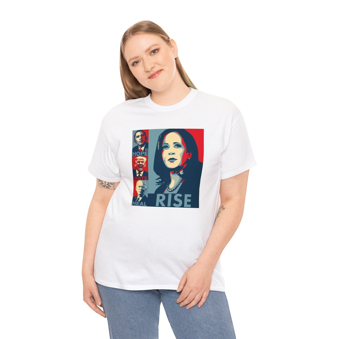 Rise Unisex Heavy Cotton Tee