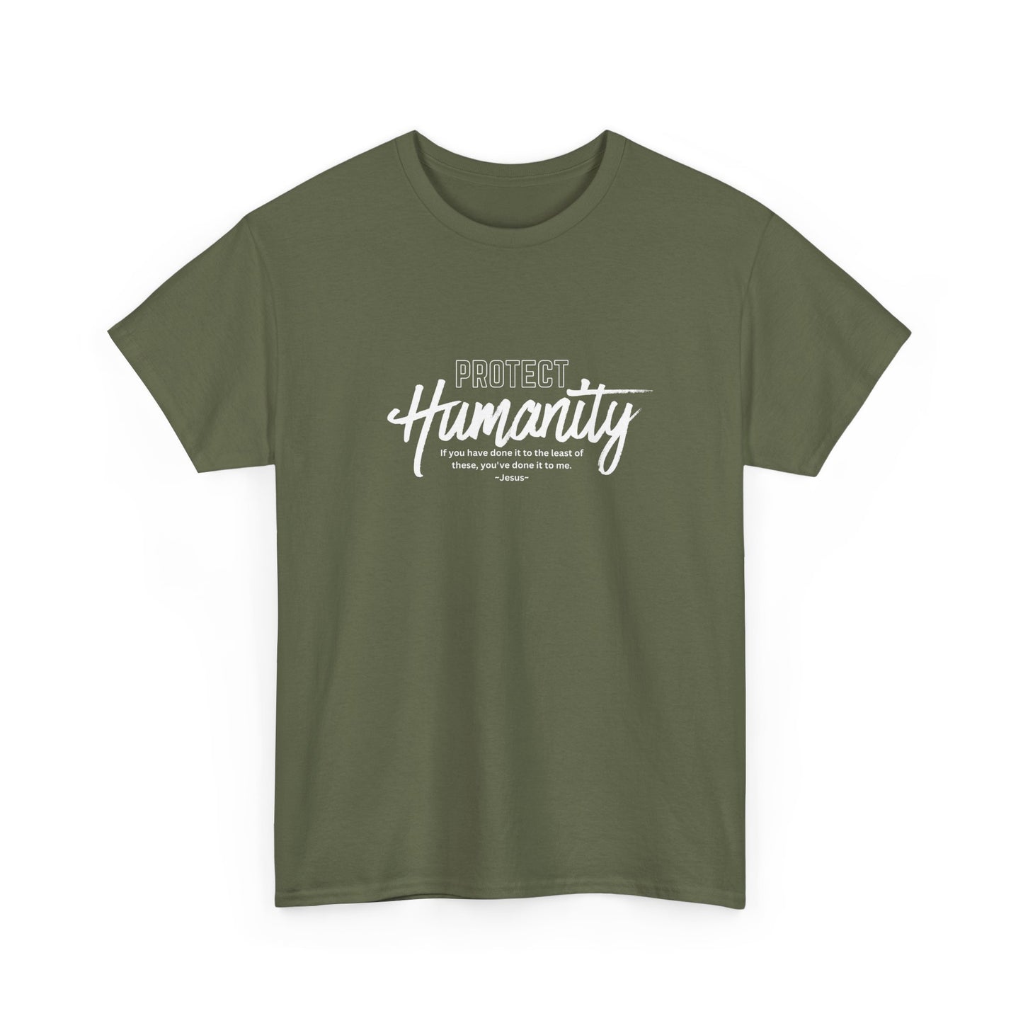Protect Humanity Unisex Heavy Cotton Tee