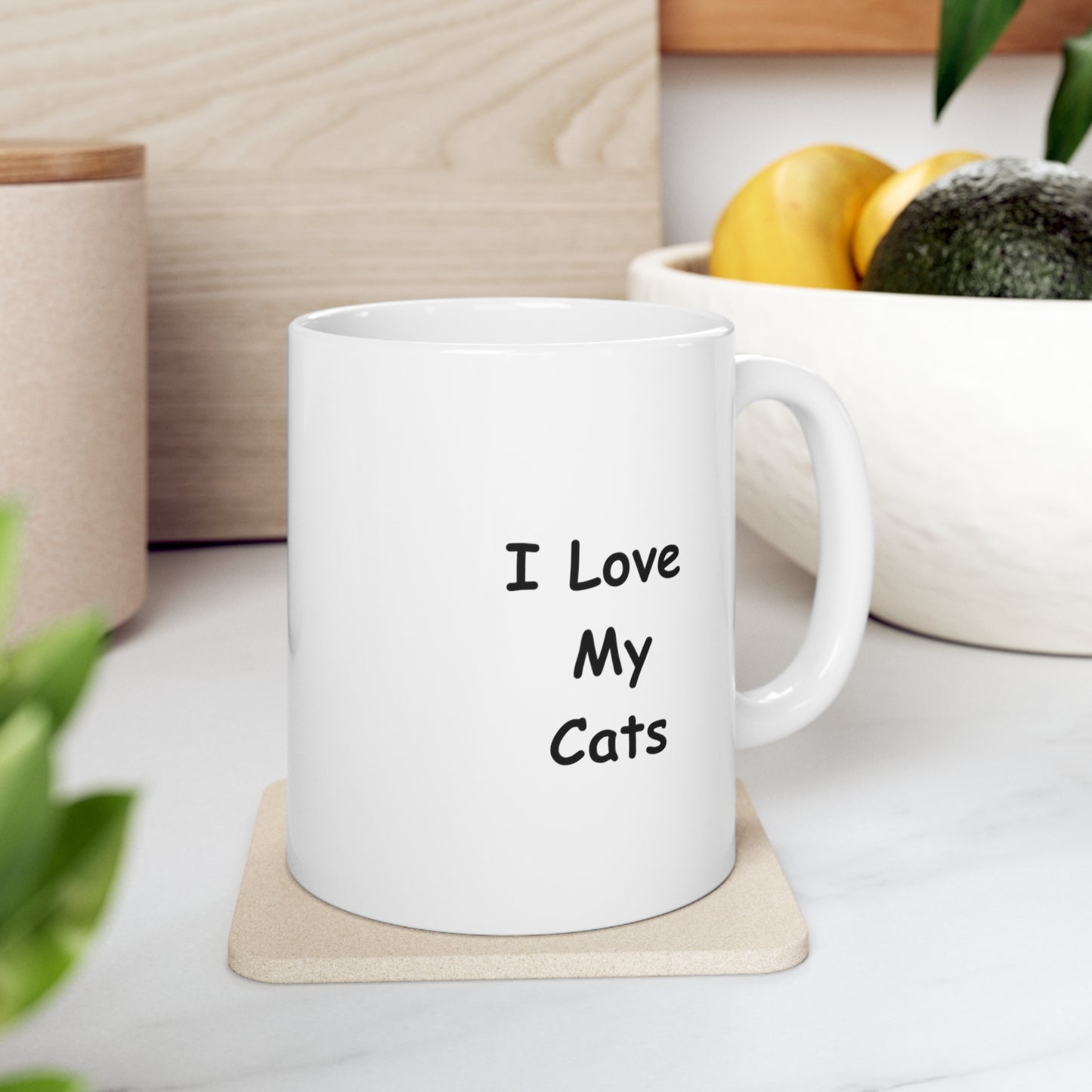 I Love My Cats - Ceramic Mug 11oz